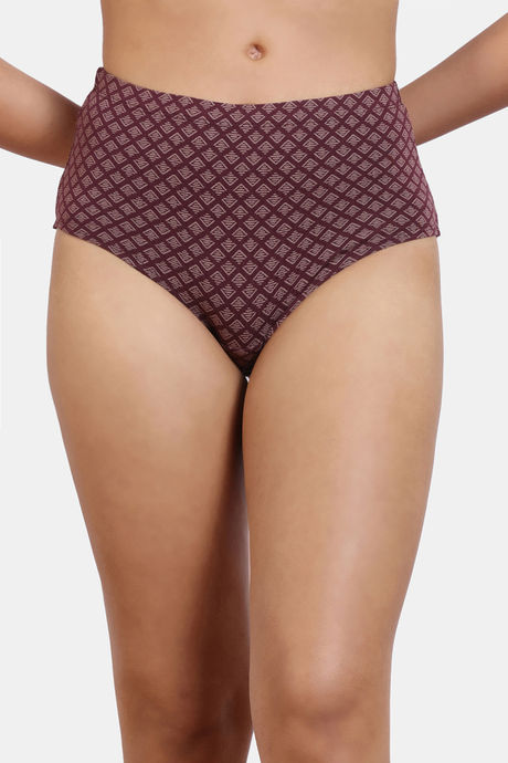 Zivame Anti-Microbial Medium Rise Full Coverage Hipster Panty (Pack of 3) - Multicolor — image 6